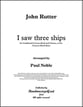 I Saw Three Ships Concert Band sheet music cover